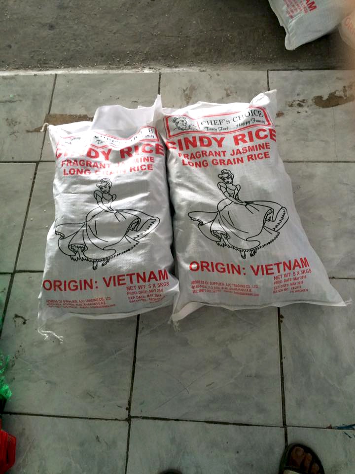 Mẫu gạo mới 25kg